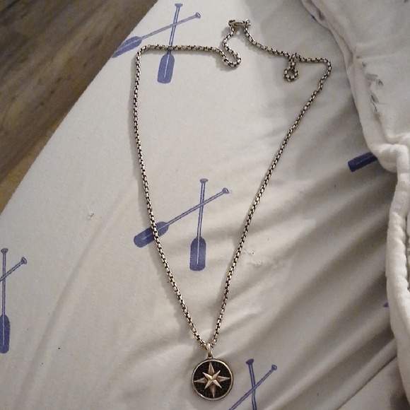 Silver Star Pendant Necklace